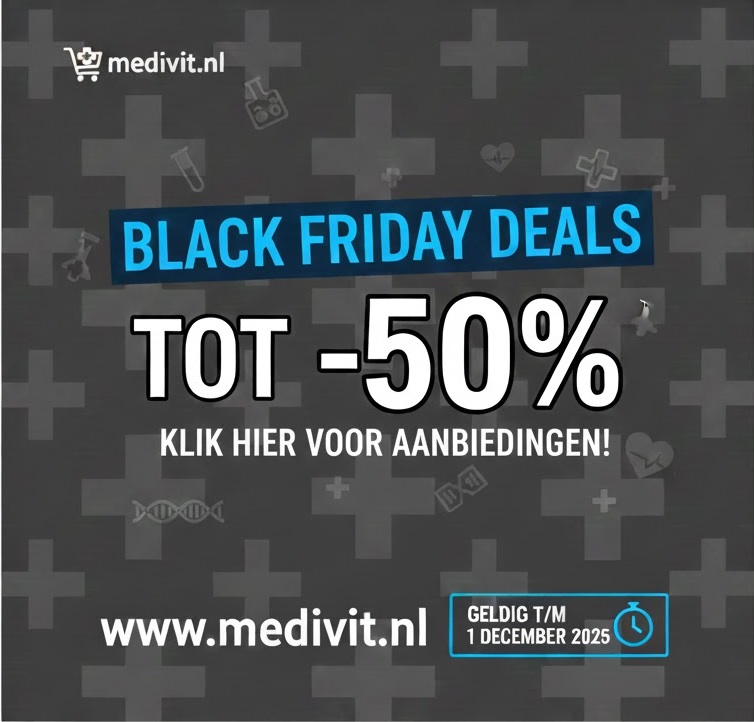 Black Friday deals op www.medivit.nl